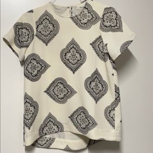 Madewell print blouse